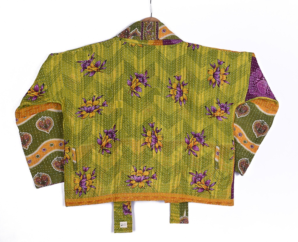 Kantha Jacket - Short - 1408