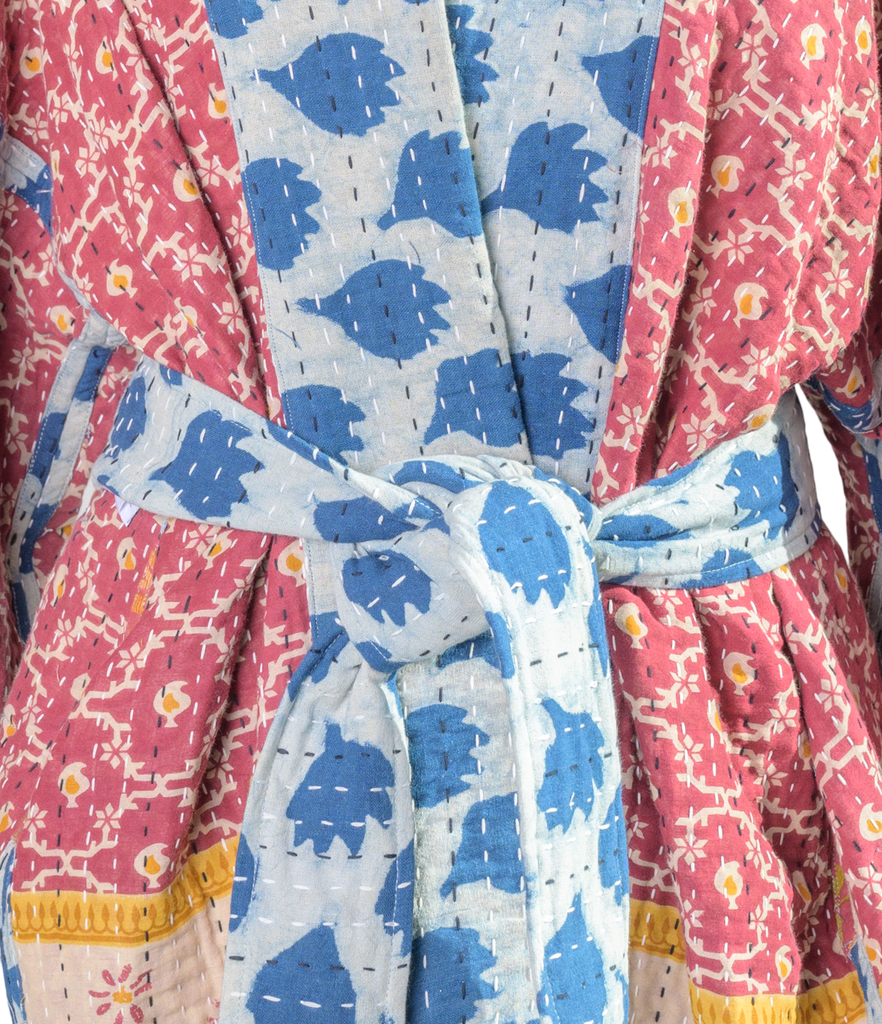 Kantha Jacket Tulip Mid