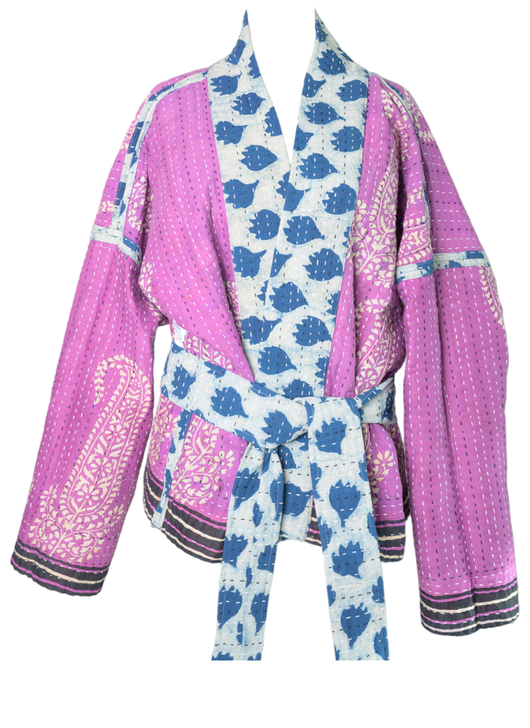 Kantha Jacket Tulip Mid