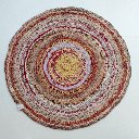 Rug Tropical Peacock Round Small 0038