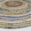 Rug Tropical Peacock Round Small 0031