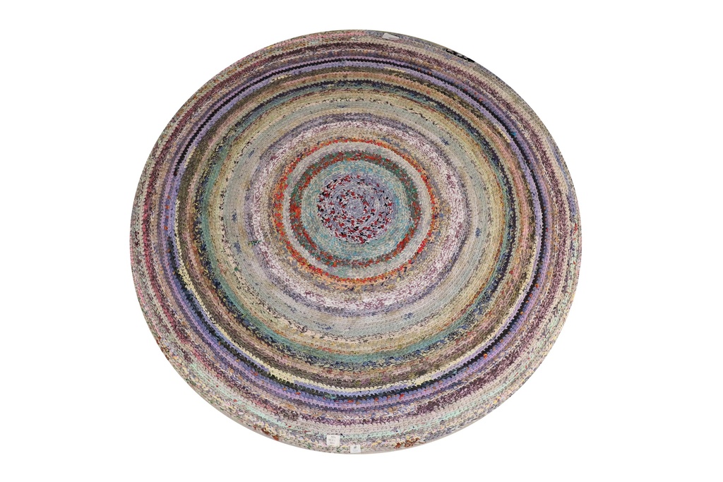 Rug Tropical Peacock Round Large 0027
