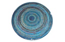 Rug Tropical Peacock Round Large 0030