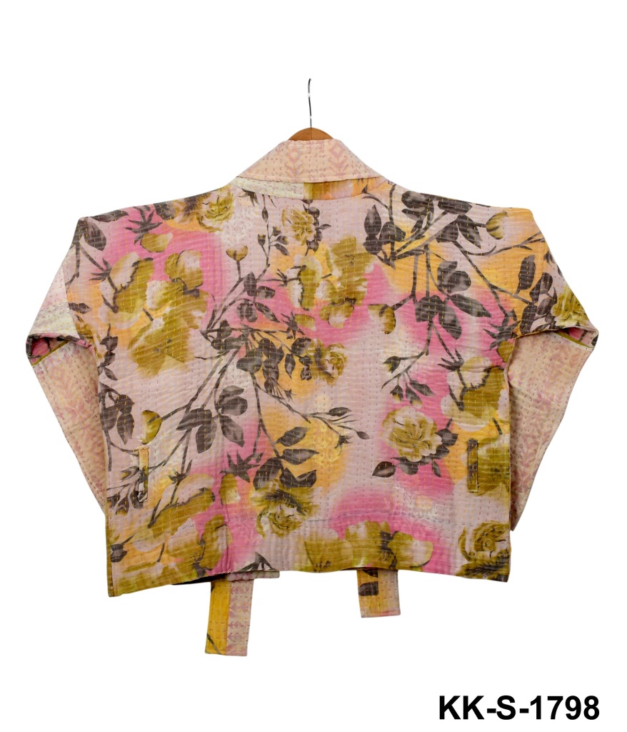 Kantha Jacket - Short - 1798