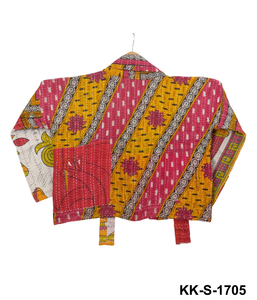 Kantha Jacket Short - 1704