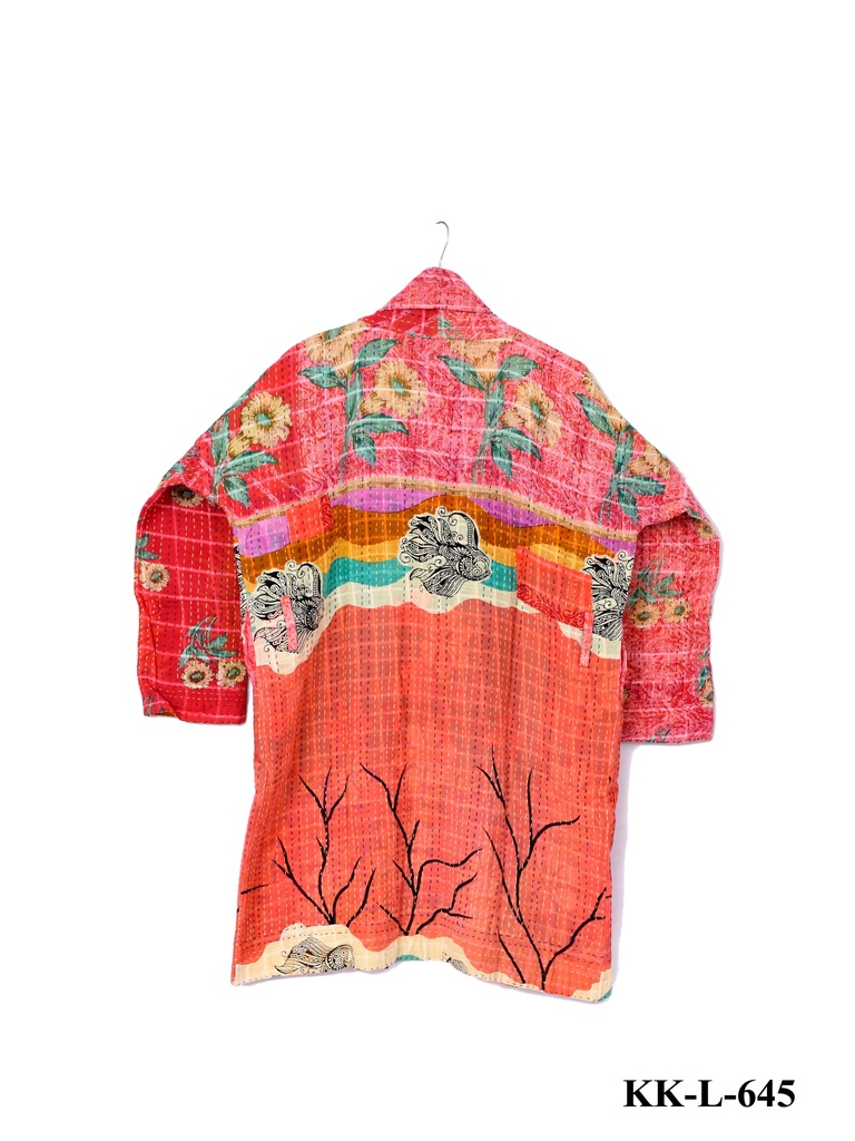 Kantha Jacket - Long - 645