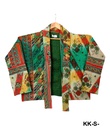 Upcycled & Reversible Kantha Jacket Short - 1712