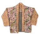 Upcycled & reversible Kantha Jacket - Mid -1426