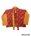 Upcycled & reversible Kantha Jacket - Short - 1729