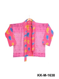 [IN-JAC-MID-1638] Kantha Jacket - Mid - 1638